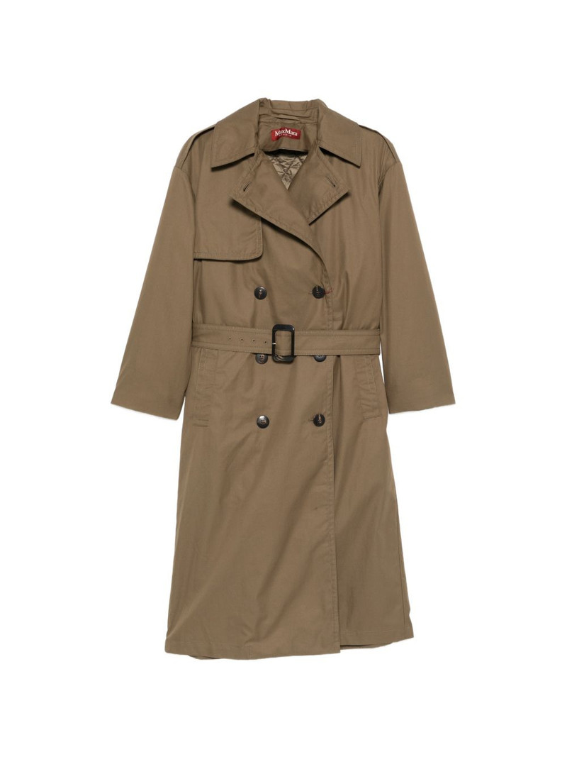 double-breasted belted coat 1