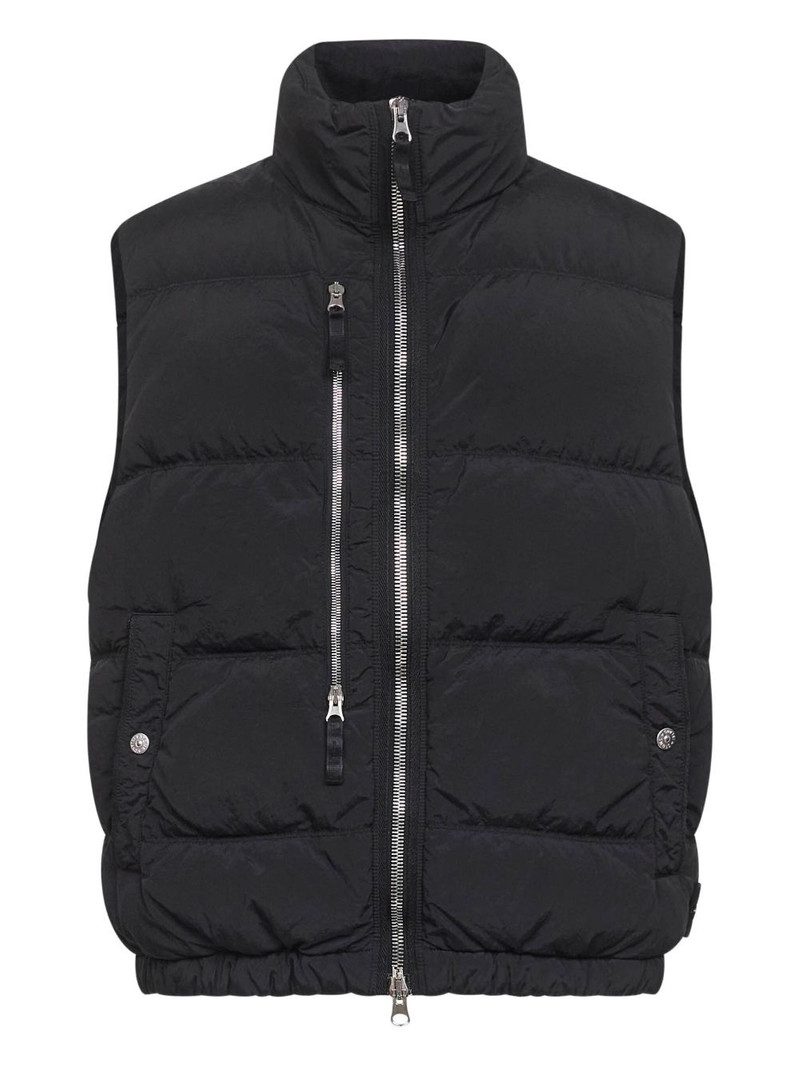 G100006 padded stand collar gilet 1