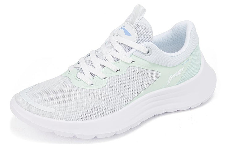(WMNS) Li-Ning Light Feather 'White Light Green' ARST020-3 - 3