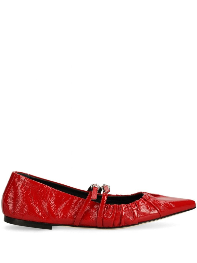 buckled ballerina shoes 1