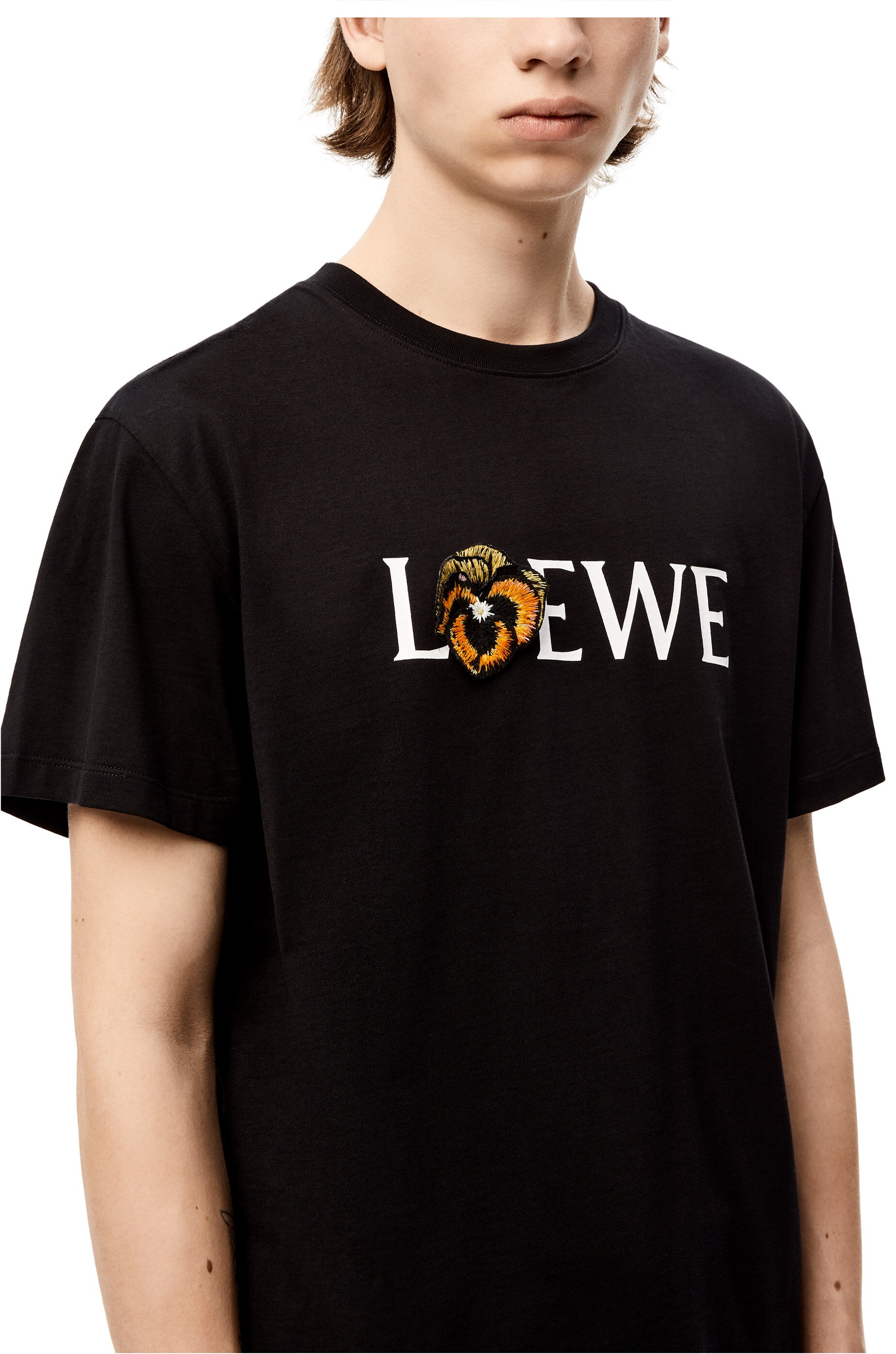 Pansy LOEWE T-shirt in cotton - 5