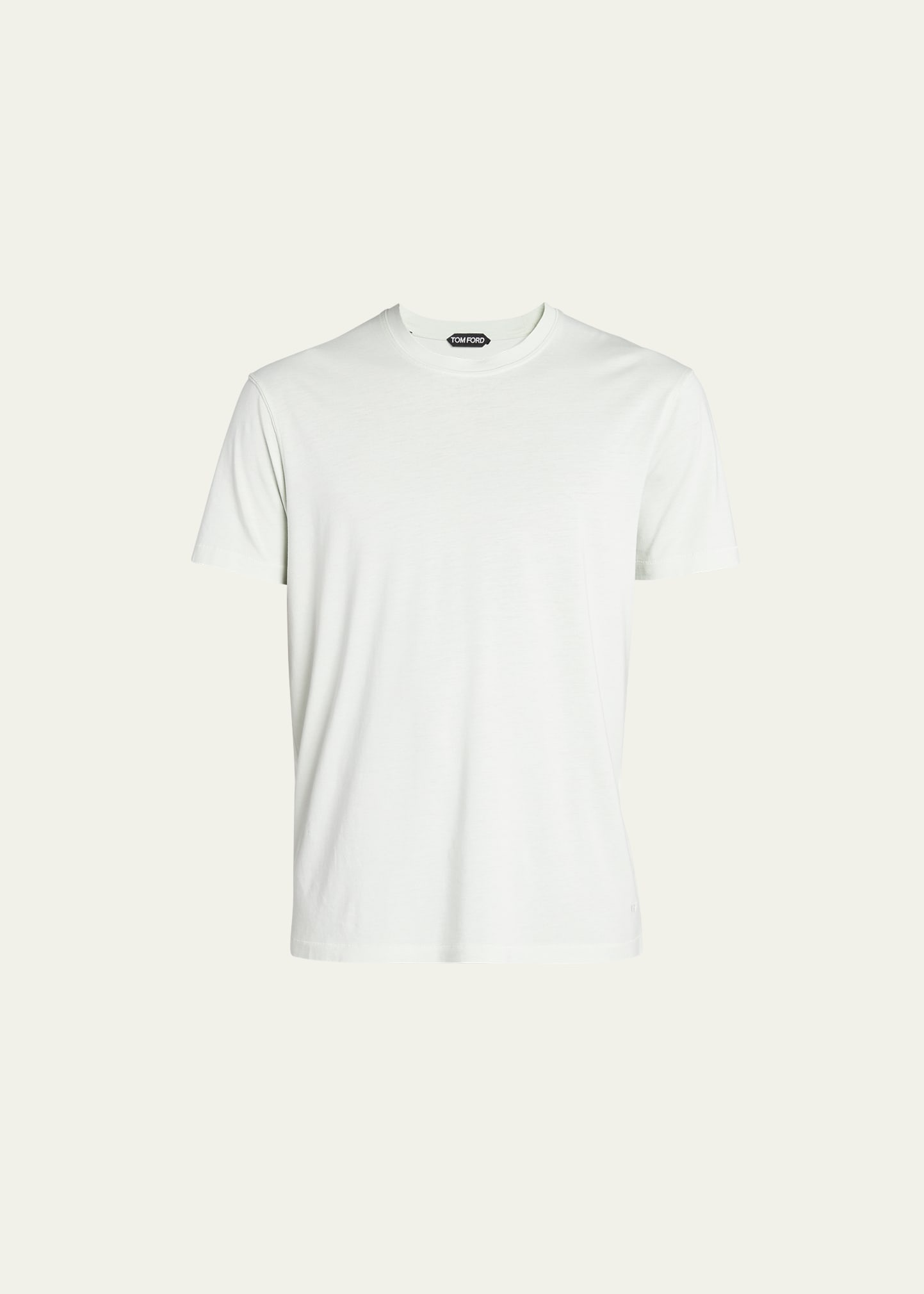 Men's Lyocell-Cotton Crewneck T-Shirt - 1