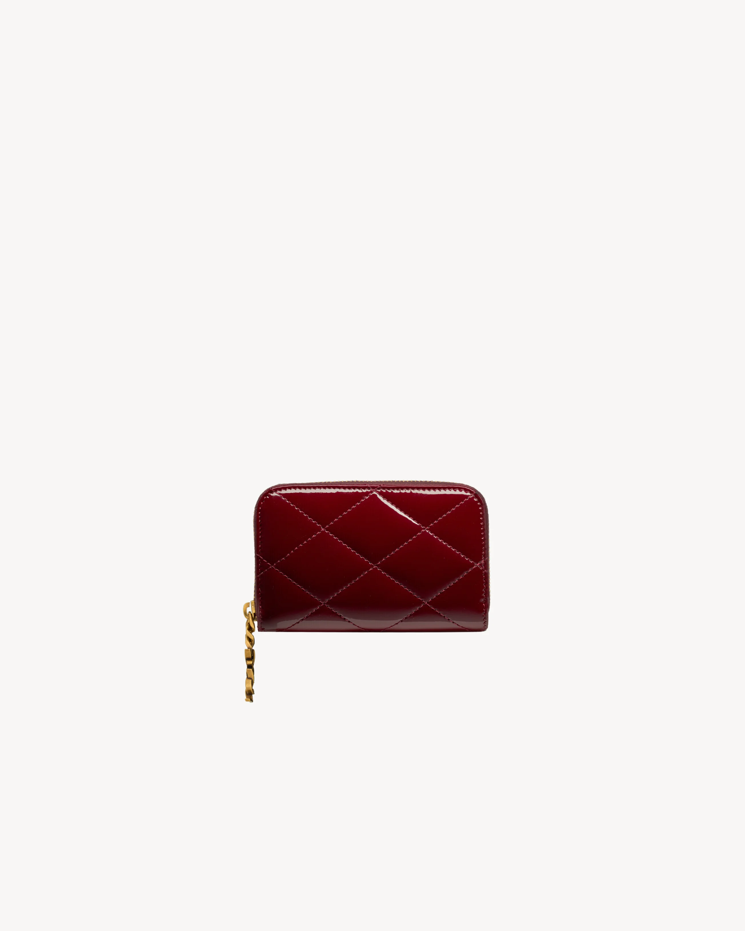 CASSANDRE BIJOU CHANGE PURSE IN PATENT LEATHER - 1