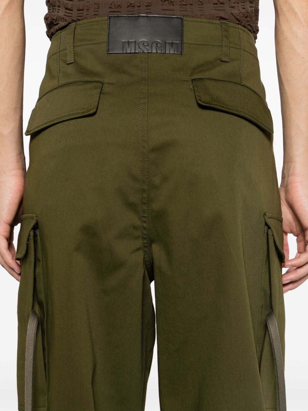 cotton cargo trousers - 5