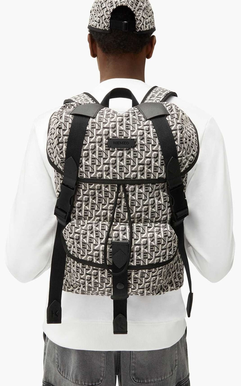 KENZO Courier jacquard rucksack outlook