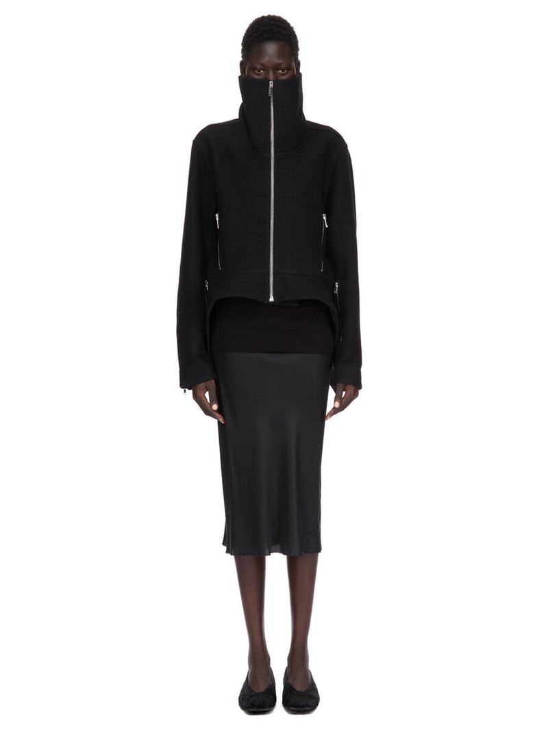 Rick Owens zip-front jacket outlook