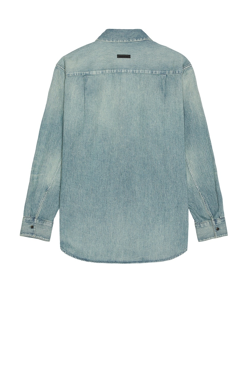 Denim Button Up Shirt in Indigo 2 - 2