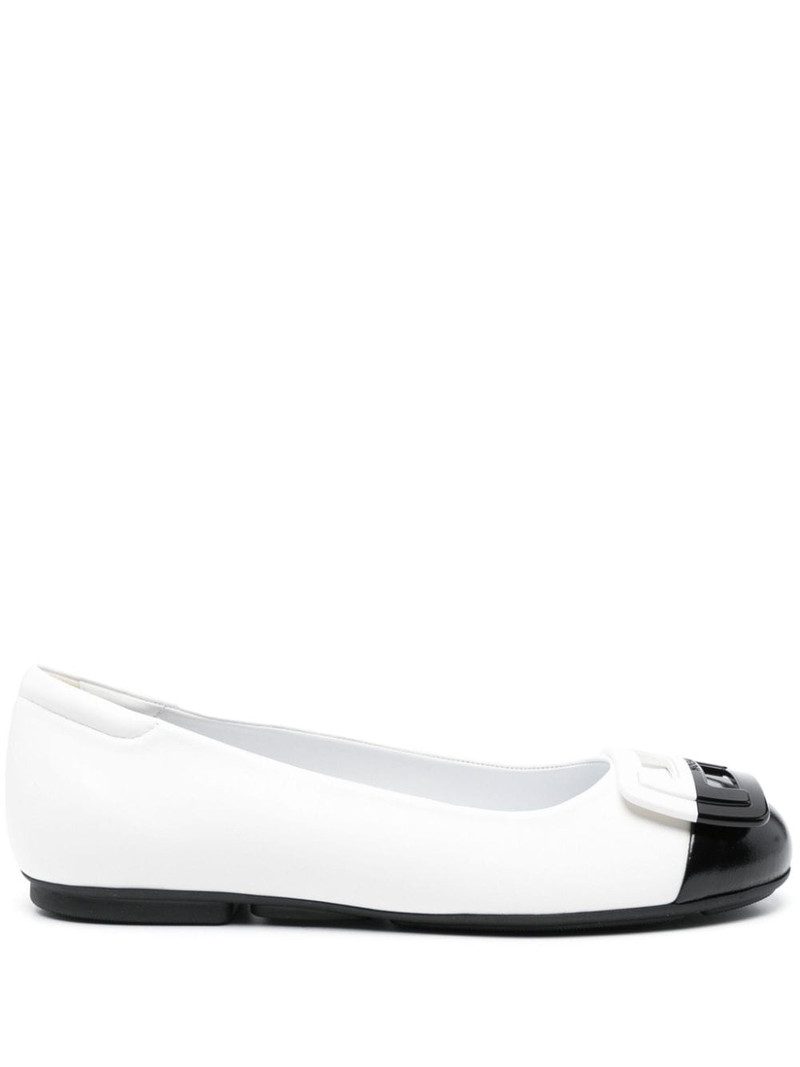 H661 leather ballerina shoes 1