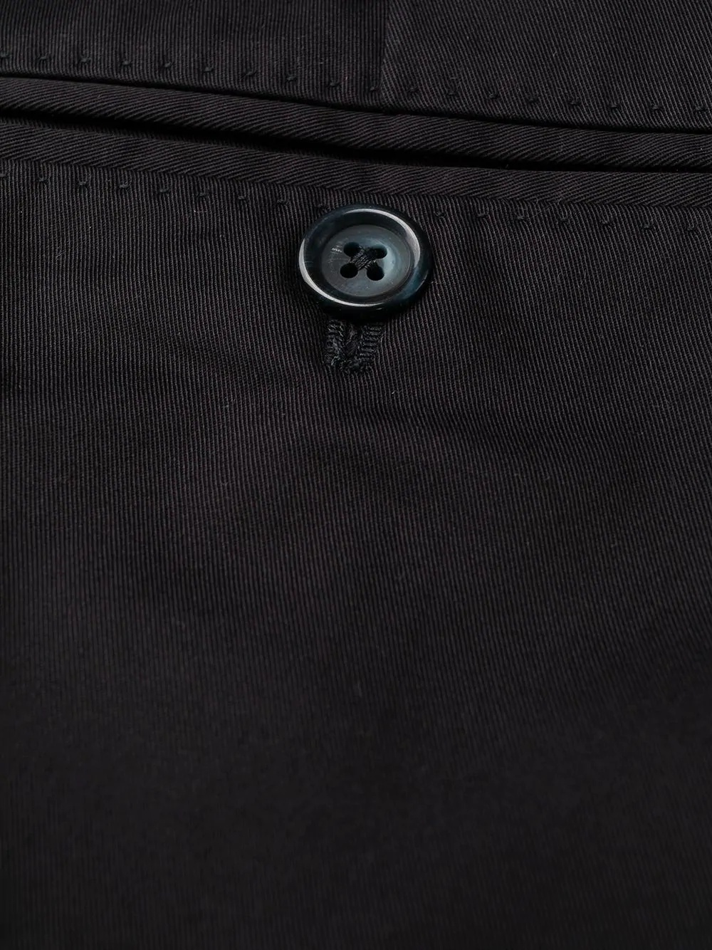 logo patch tailored trousers - 7