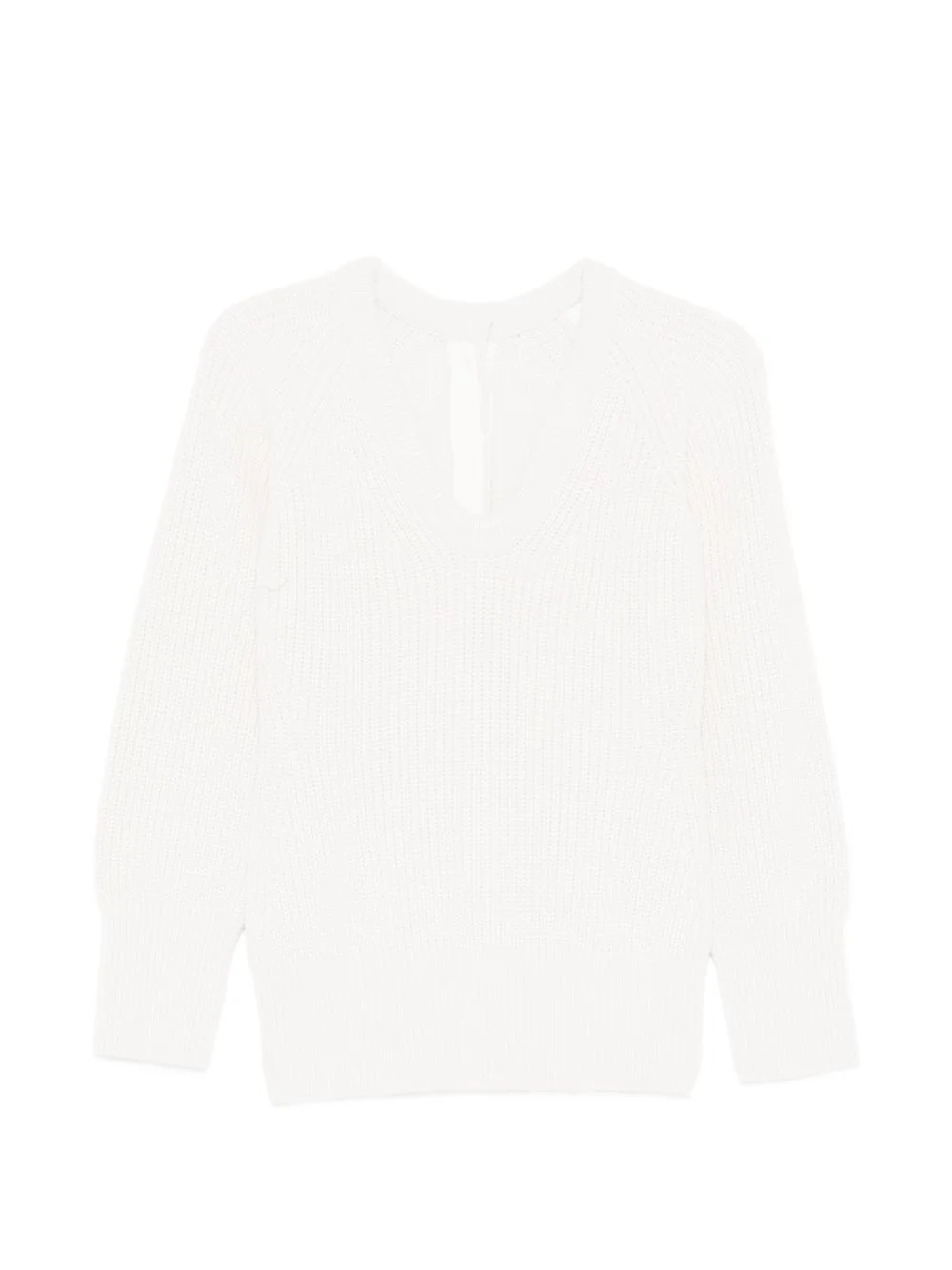 V-neck sweater - 1