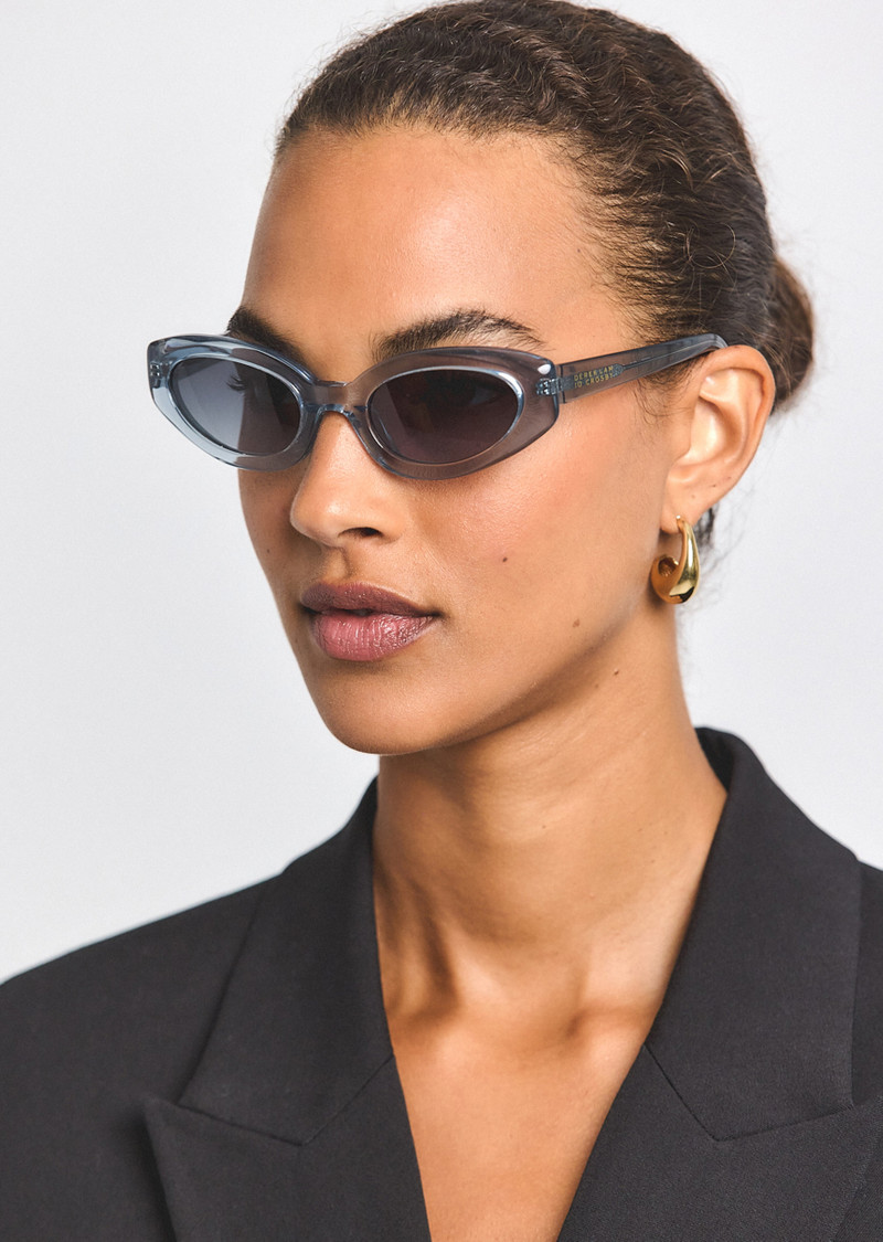 DEREK LAM 10 CROSBY VESPER NARROW CAT EYE SUNGLASSES outlook