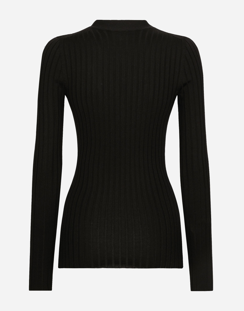 Dolce & Gabbana Wool flat-rib sweater outlook