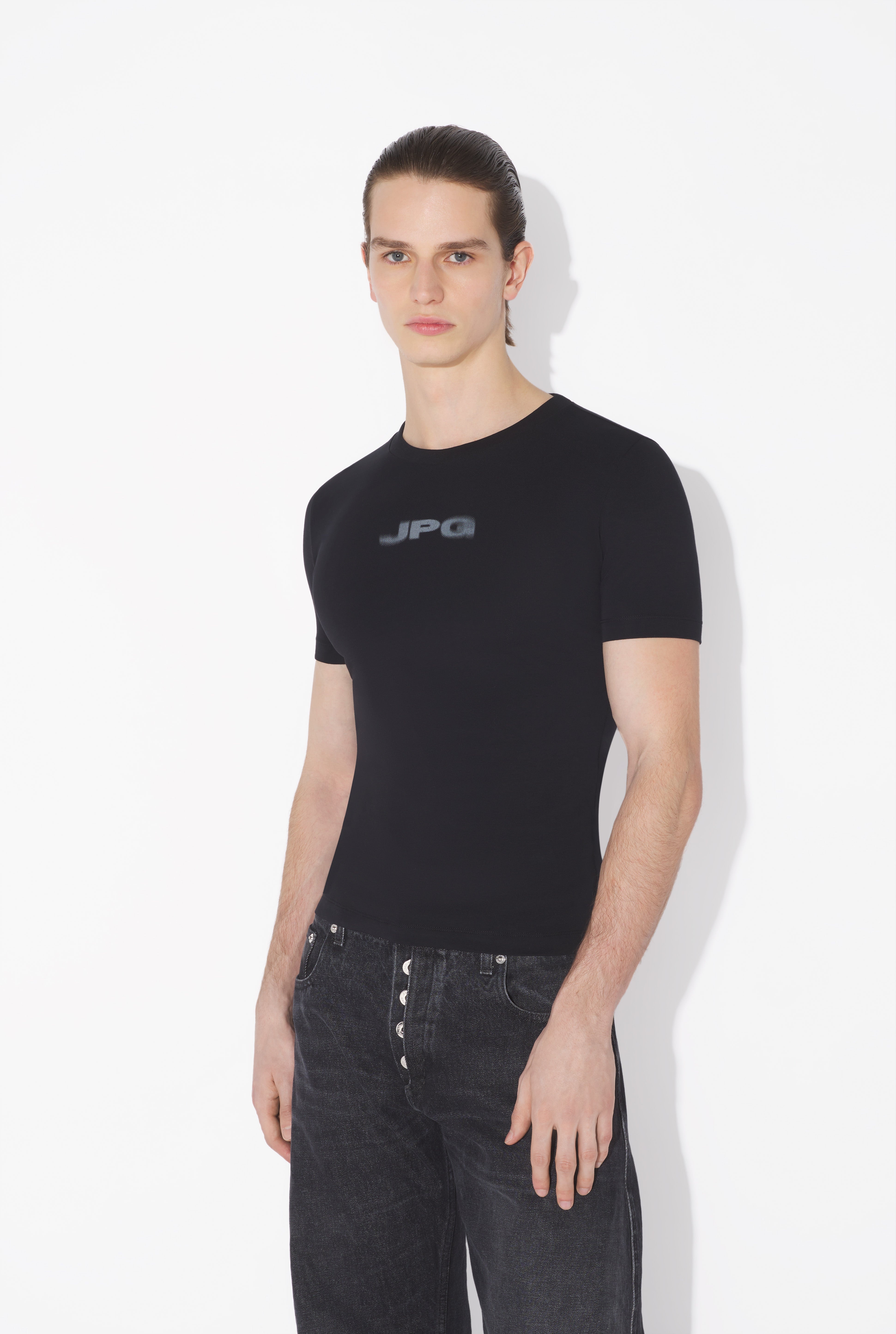 THE BLACK JPG BABY TEE - 7