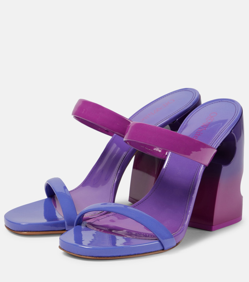 Shade Meteor 120mm leather sandals 5