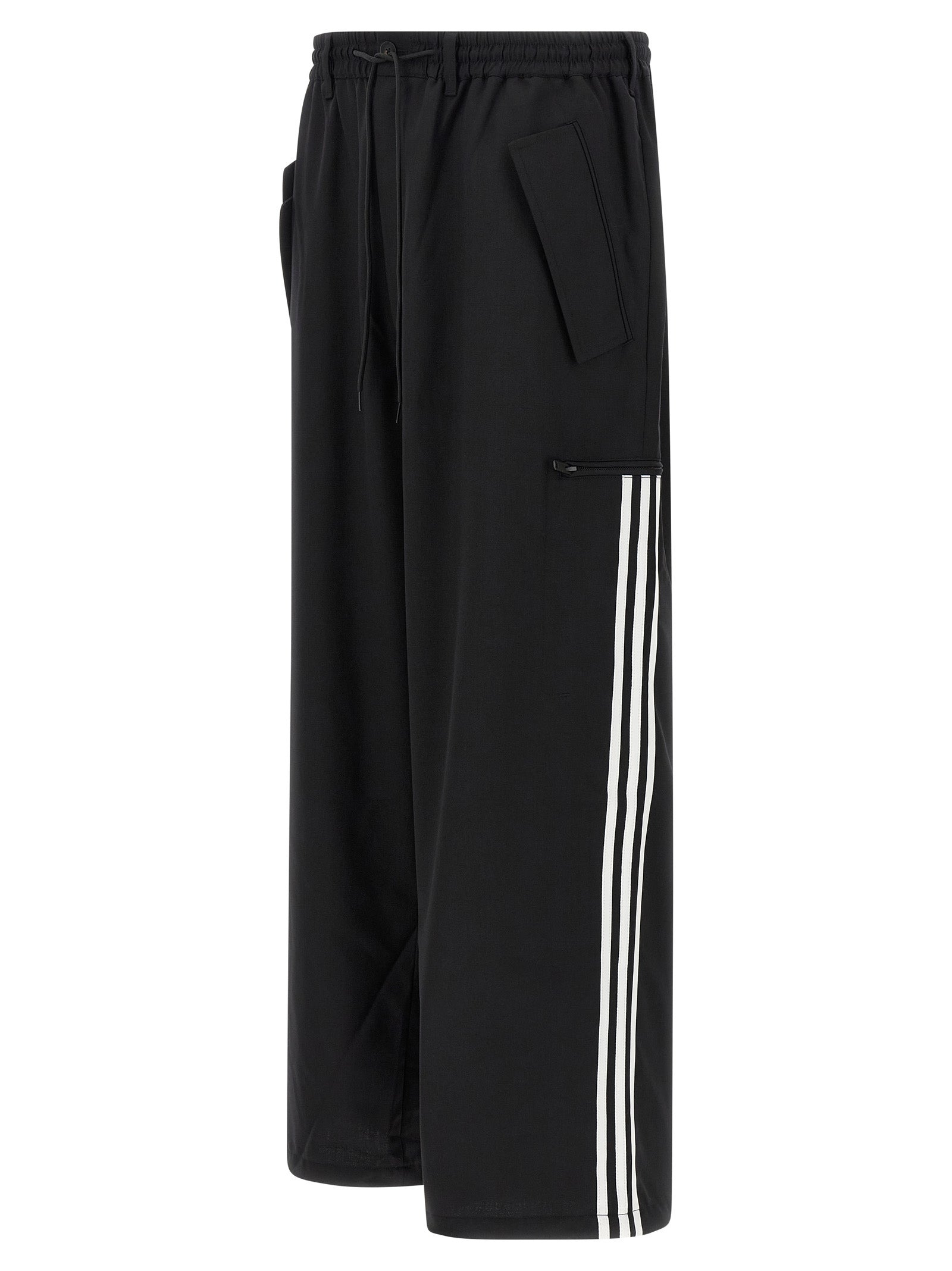 Wool Blend Pants Black - 3