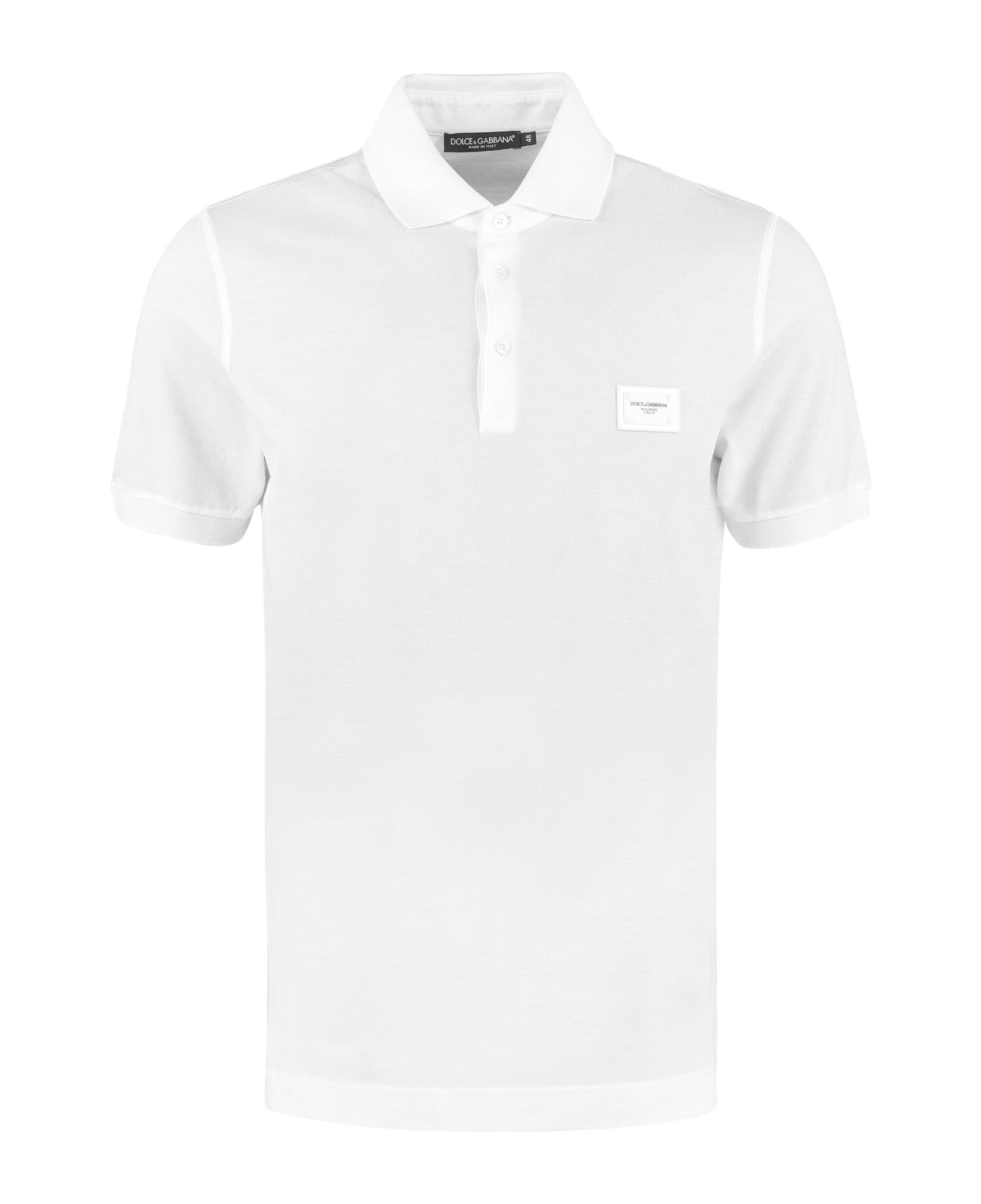 Cotton-piqué Polo Shirt - 1