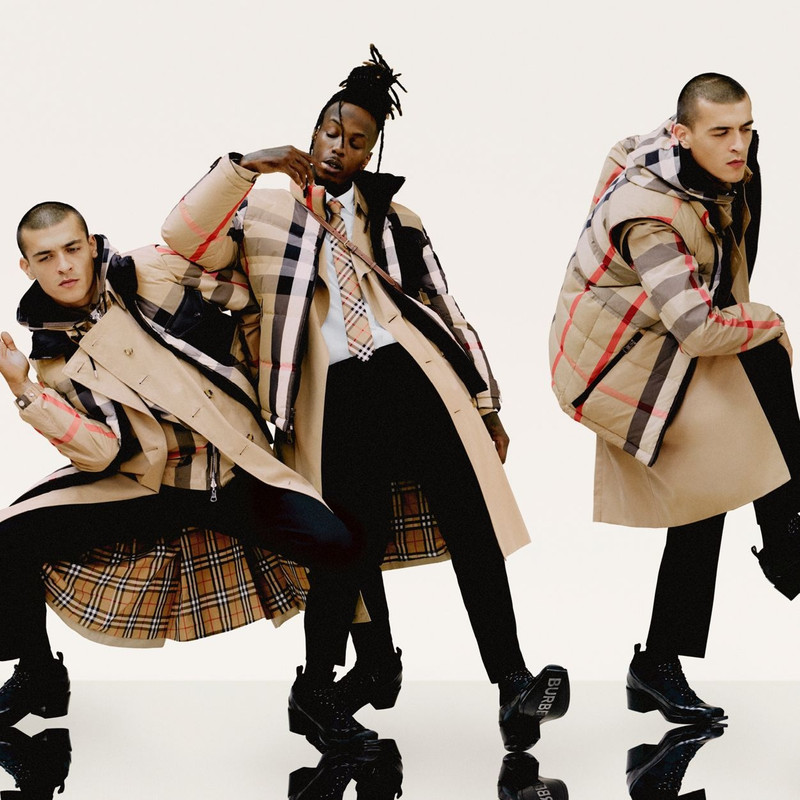 Reversible Check Nylon Puffer Gilet 3