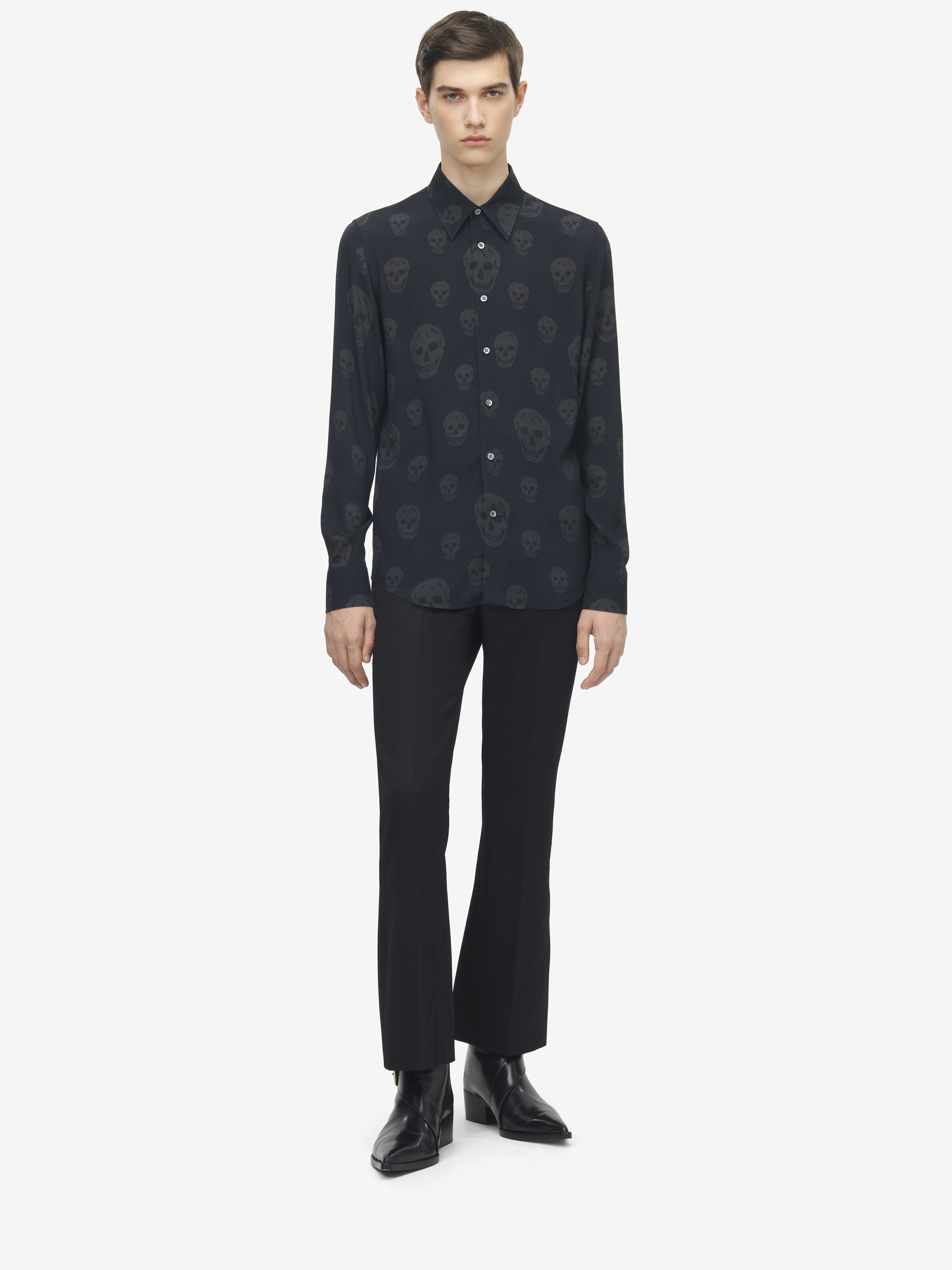 Skull Print Shirt - 3