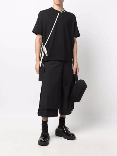 Craig Green laced short-sleeve T-shirt outlook