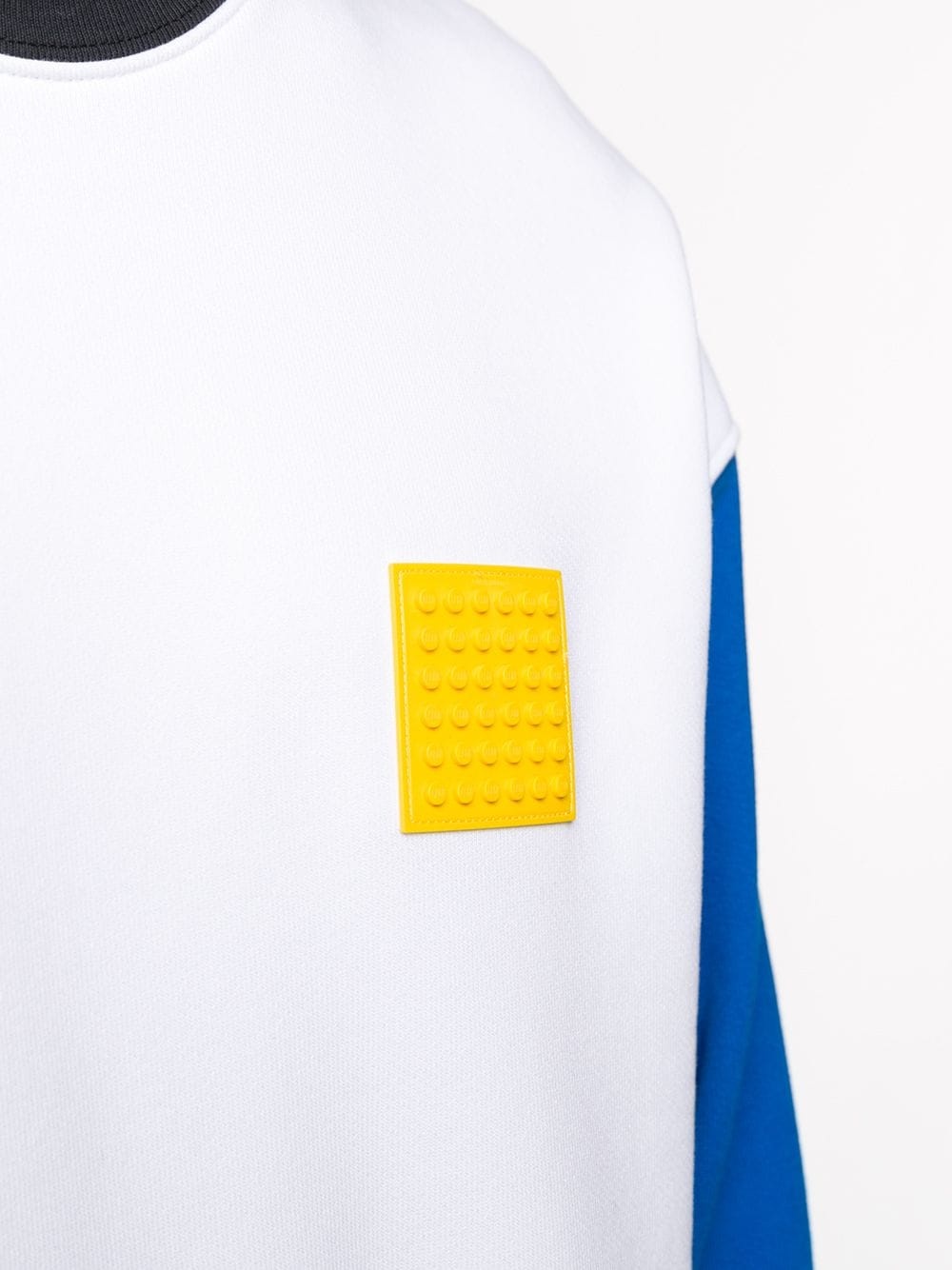 lego patch colour-block sweatshirt - 5