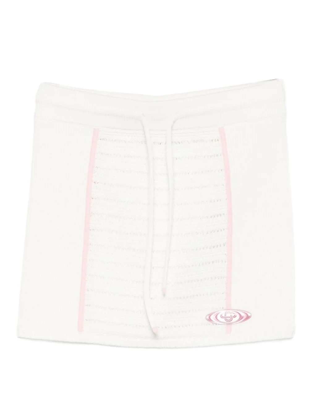 drawstring trim skirt - 1