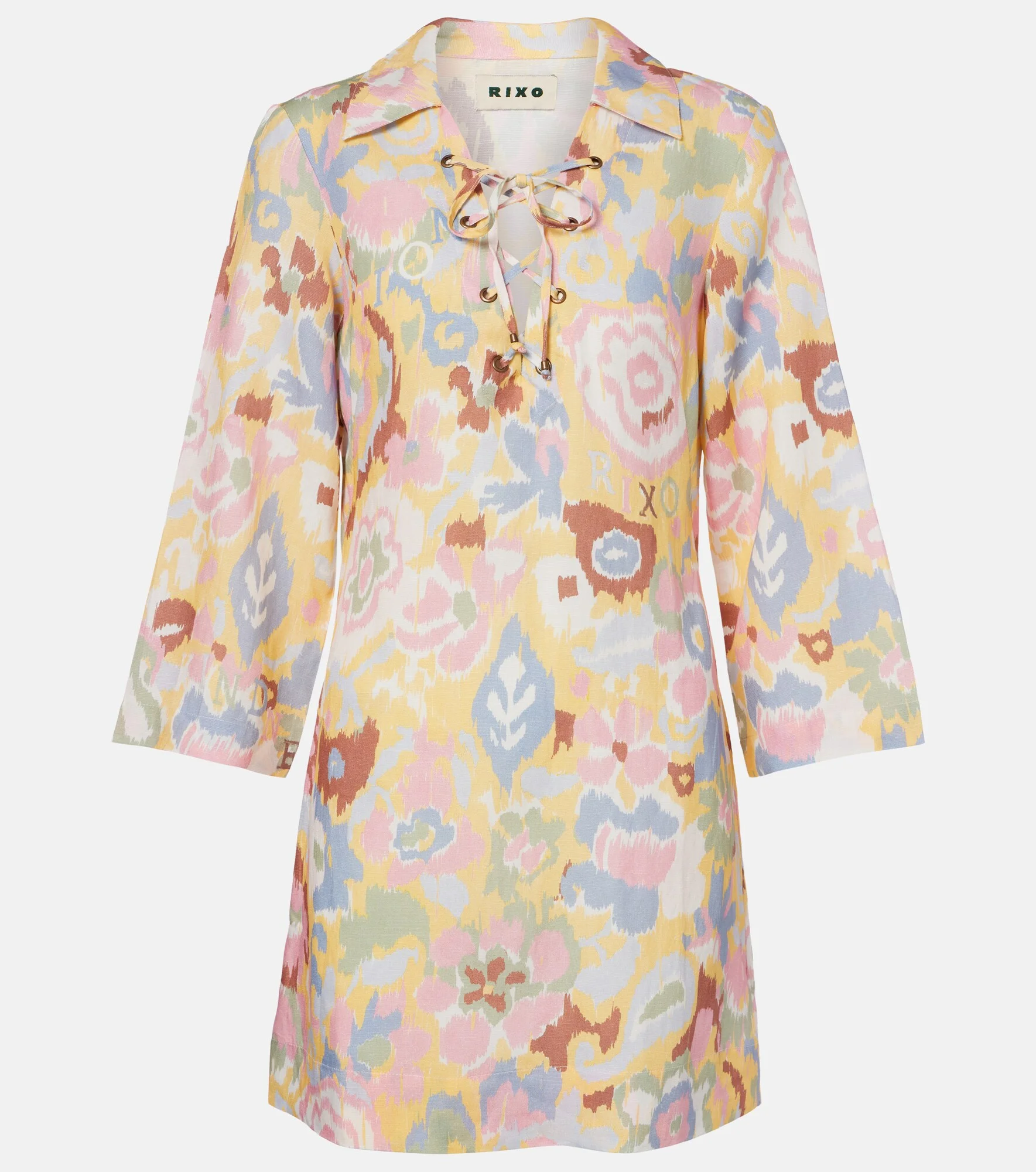 Lucien printed minidress - 1