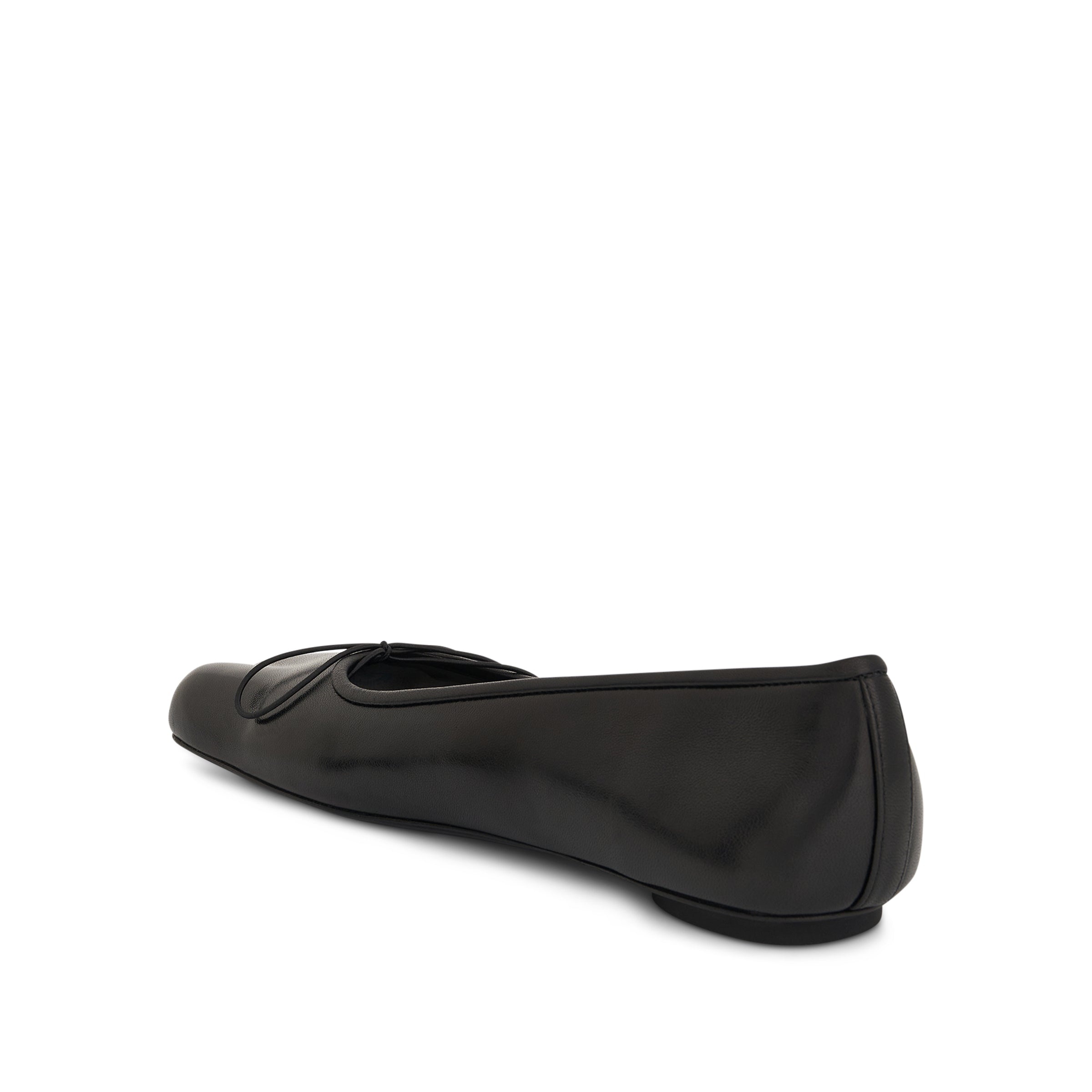 Fetish Pump Flat in Black - 3
