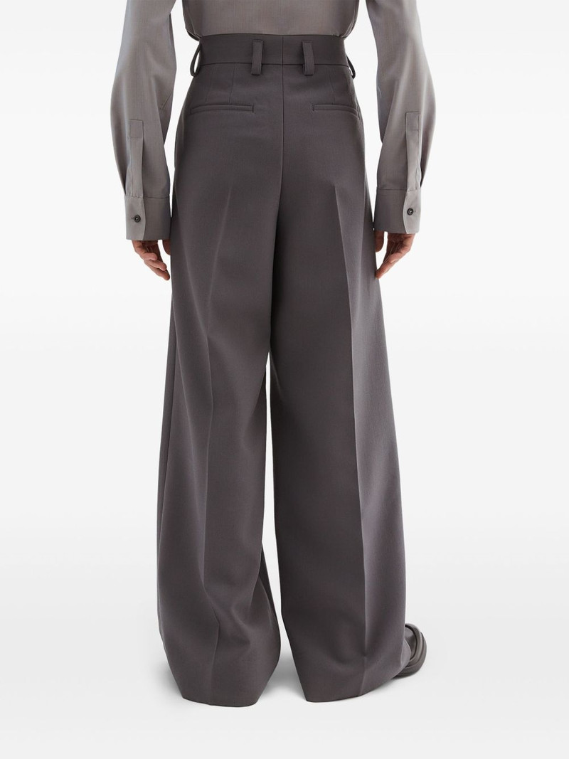 pleat-detail trousers 4