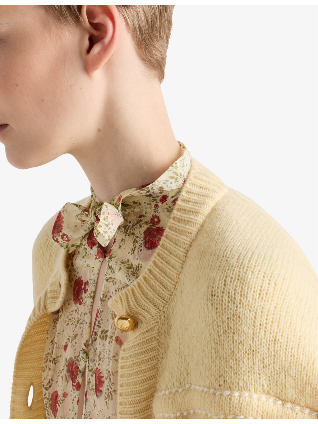 Patch-pocket oversized-fit cashmere cardigan - 6