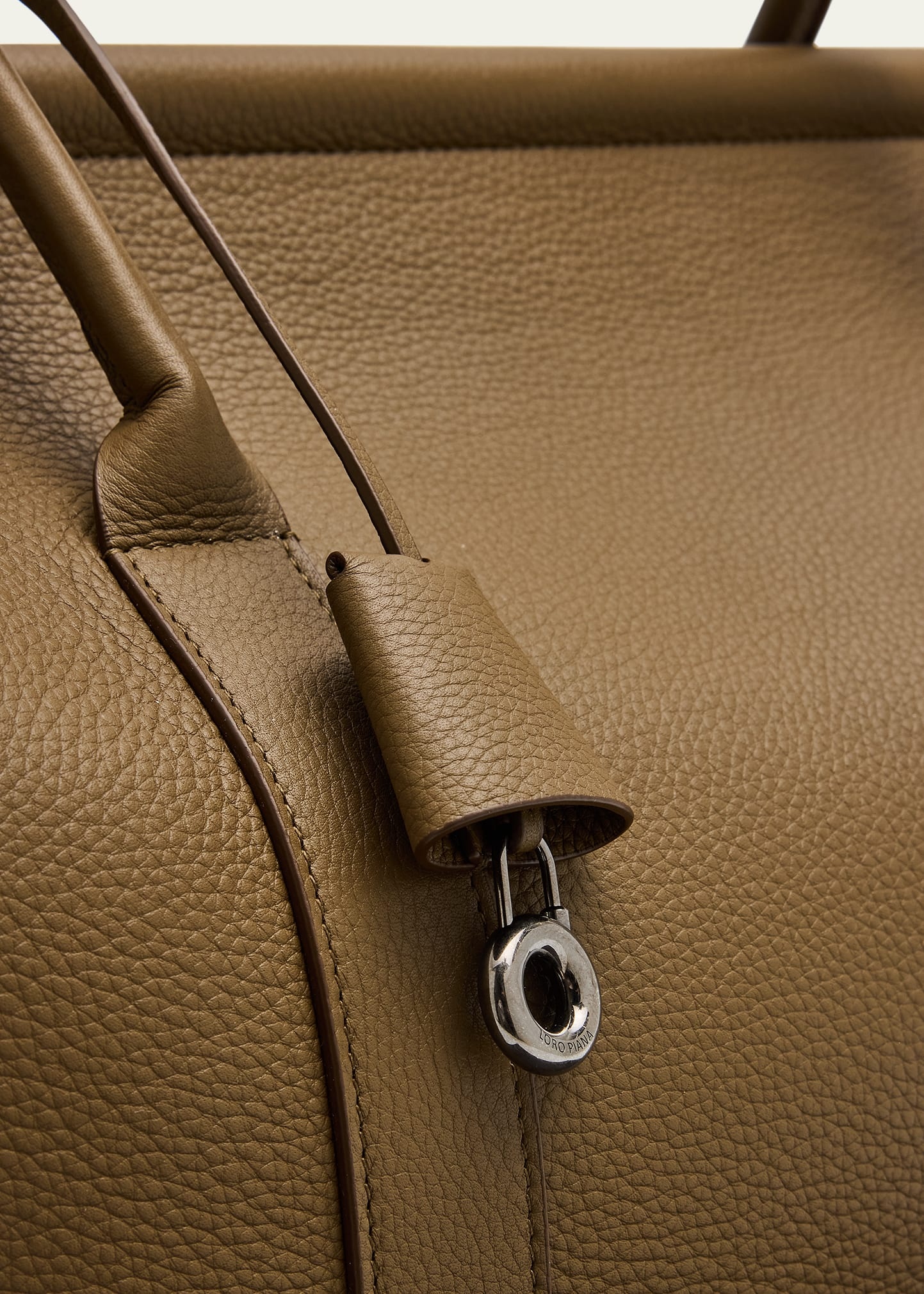 Men's Loom L42 Leather Weekender Bag - 5