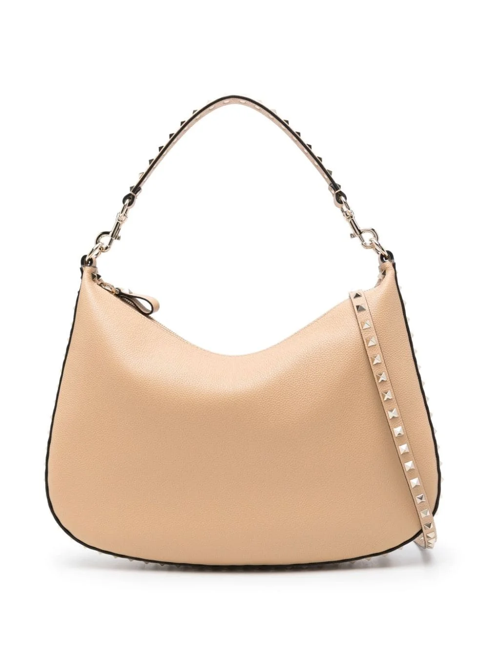 Rockstud leather cross body bag - 1