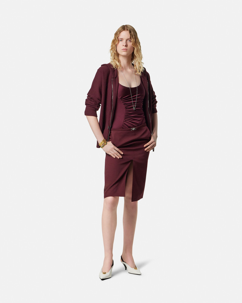 VERSACE Cashmere-Blend Medusa Zip Hoodie outlook