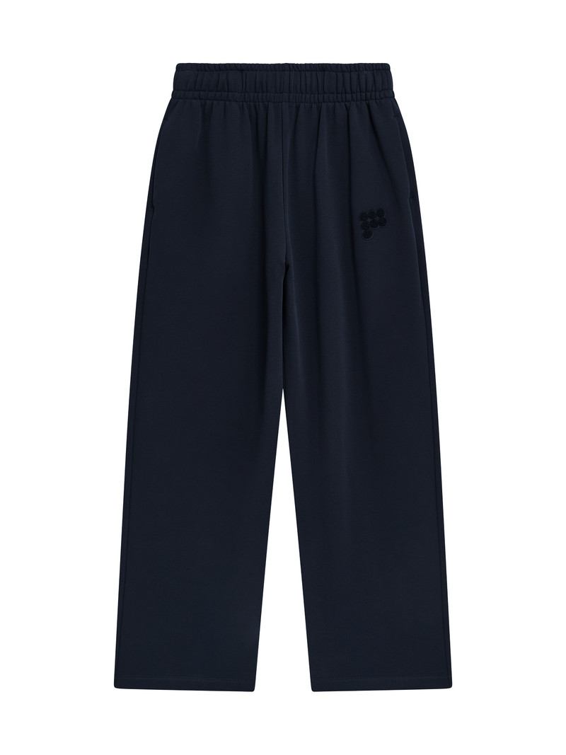 Womens Straight Leg Track Pants - Midnight Navy 1
