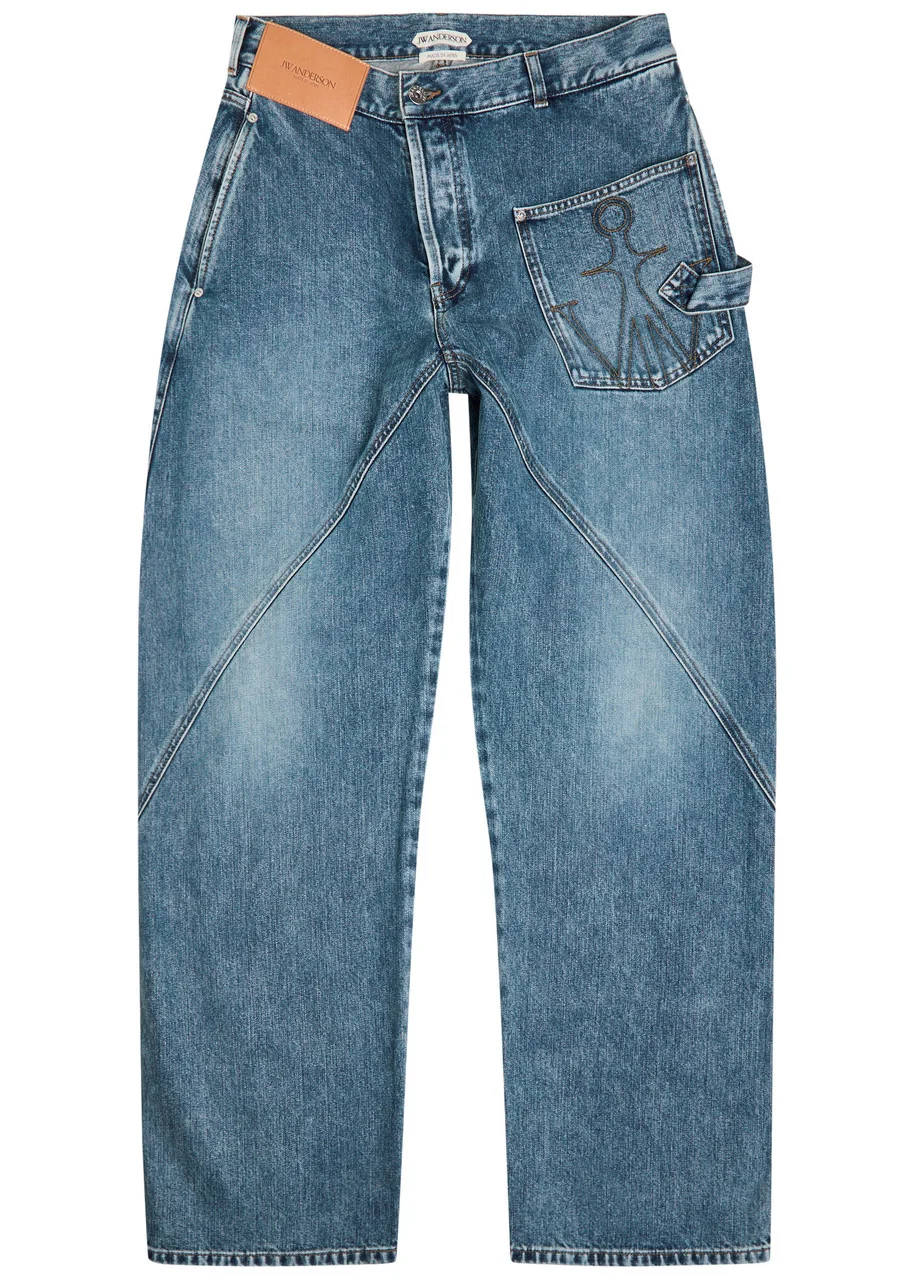 JW Anderson Twisted Workwear Straight-leg Jeans - 1