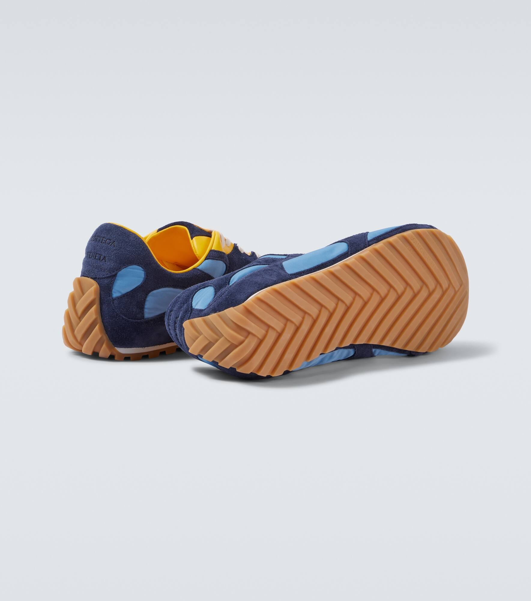 Orbit Flash suede-trimmed sneakers - 7