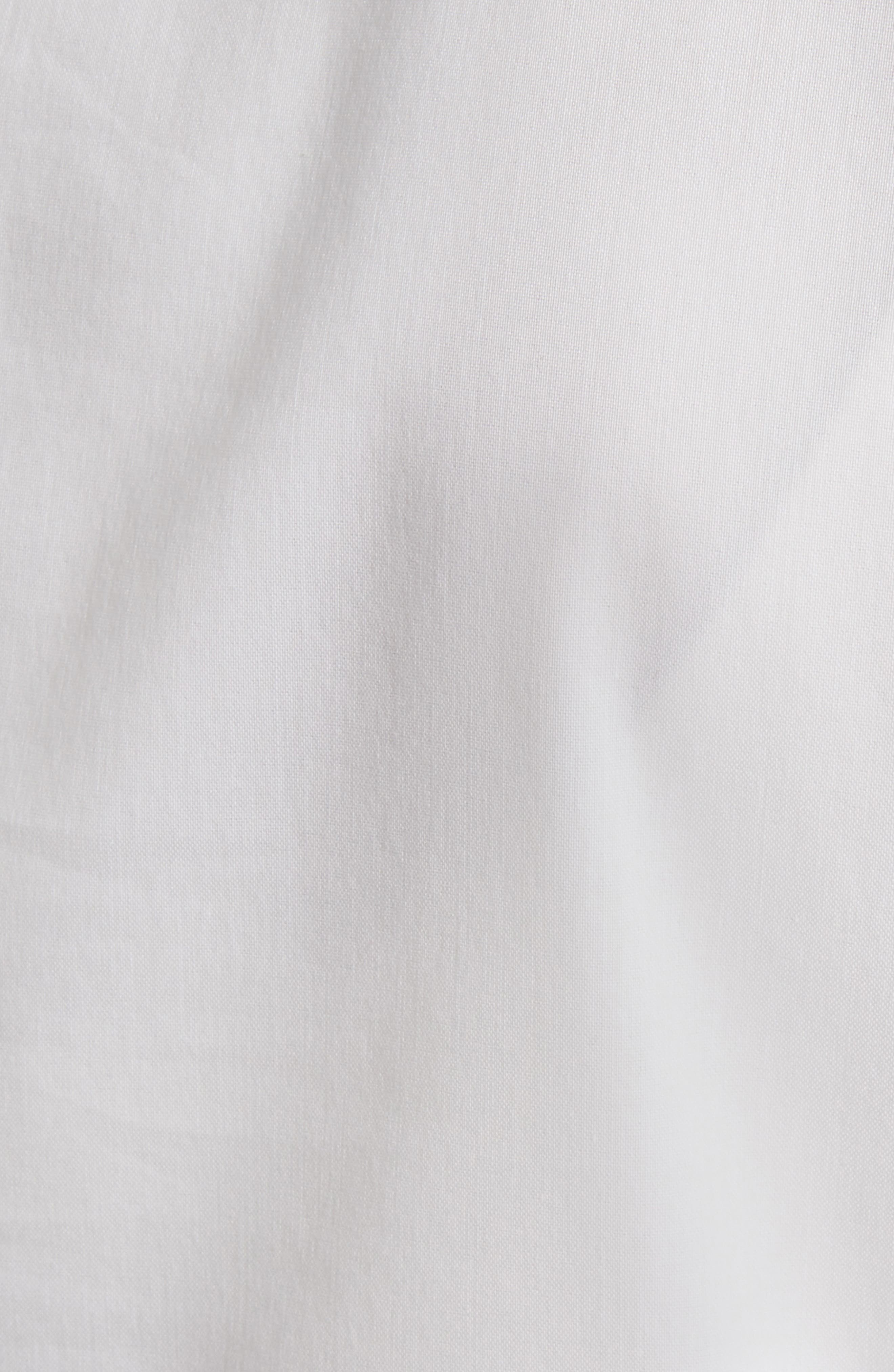 BOSS Bashinah Cotton Blend Blouse in Bright White at Nordstrom - 6