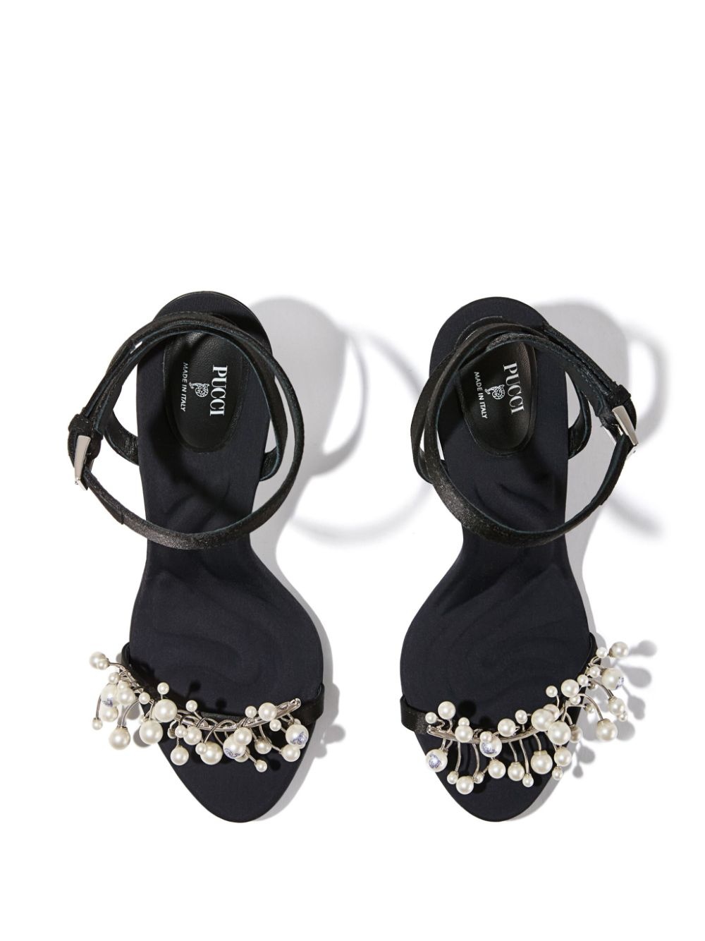 95mm embellished sandals - 4