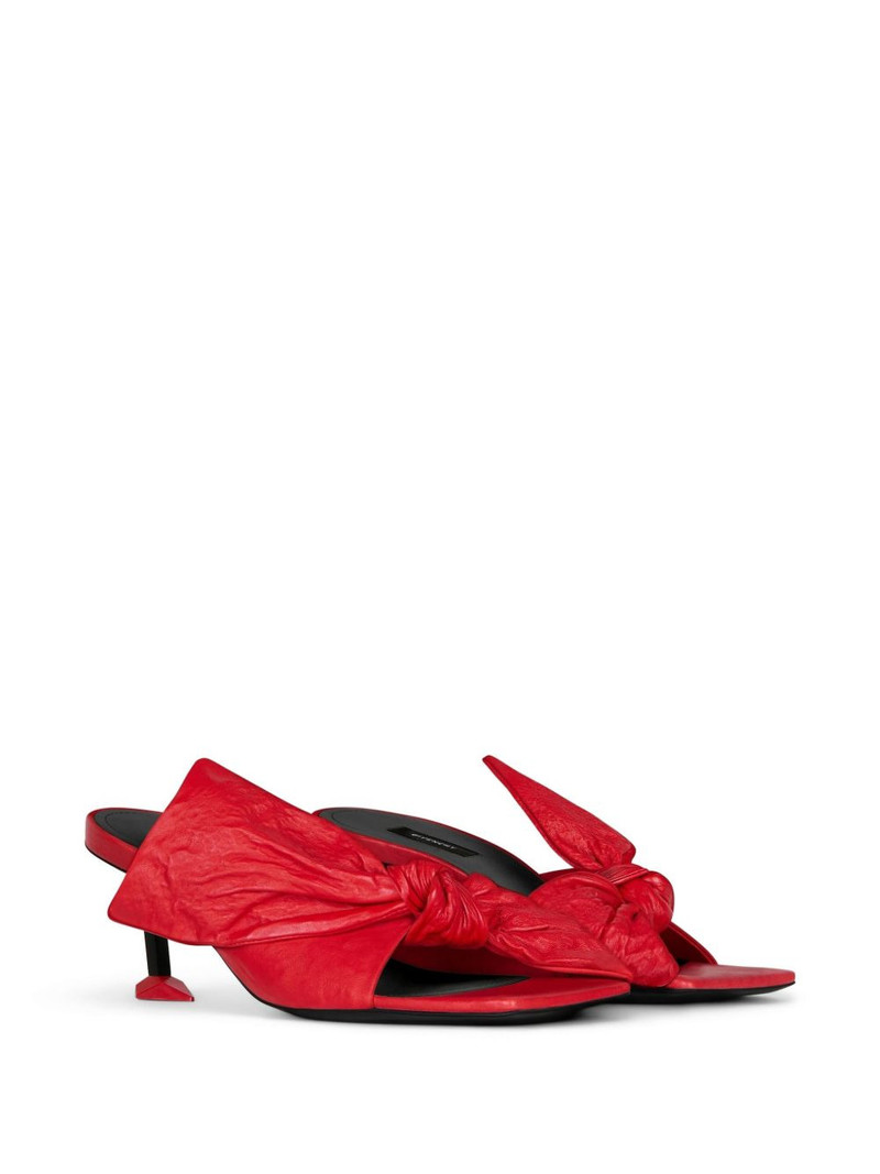 Givenchy Boudoir bow sandals outlook