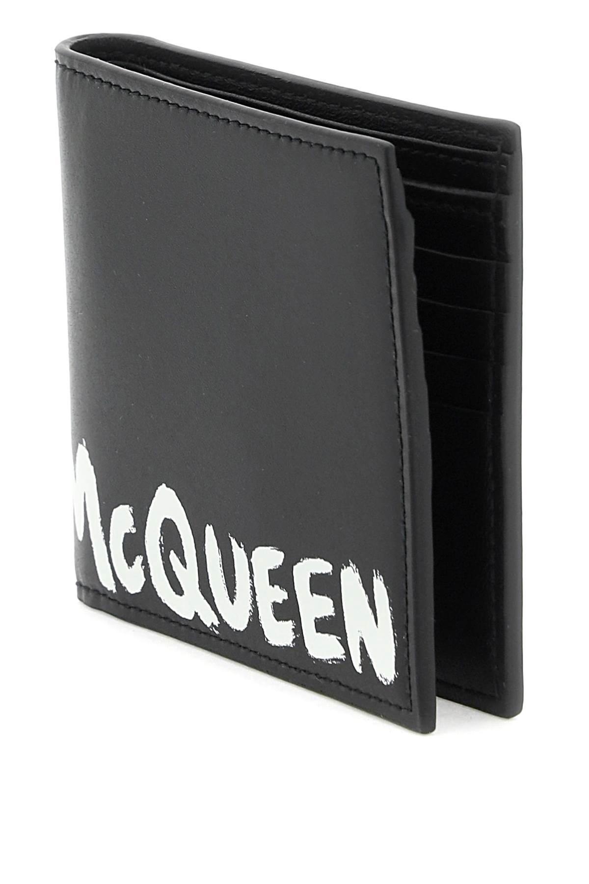 ALEXANDER MCQUEEN GRAFFITI BI-FOLD WALLET - 4