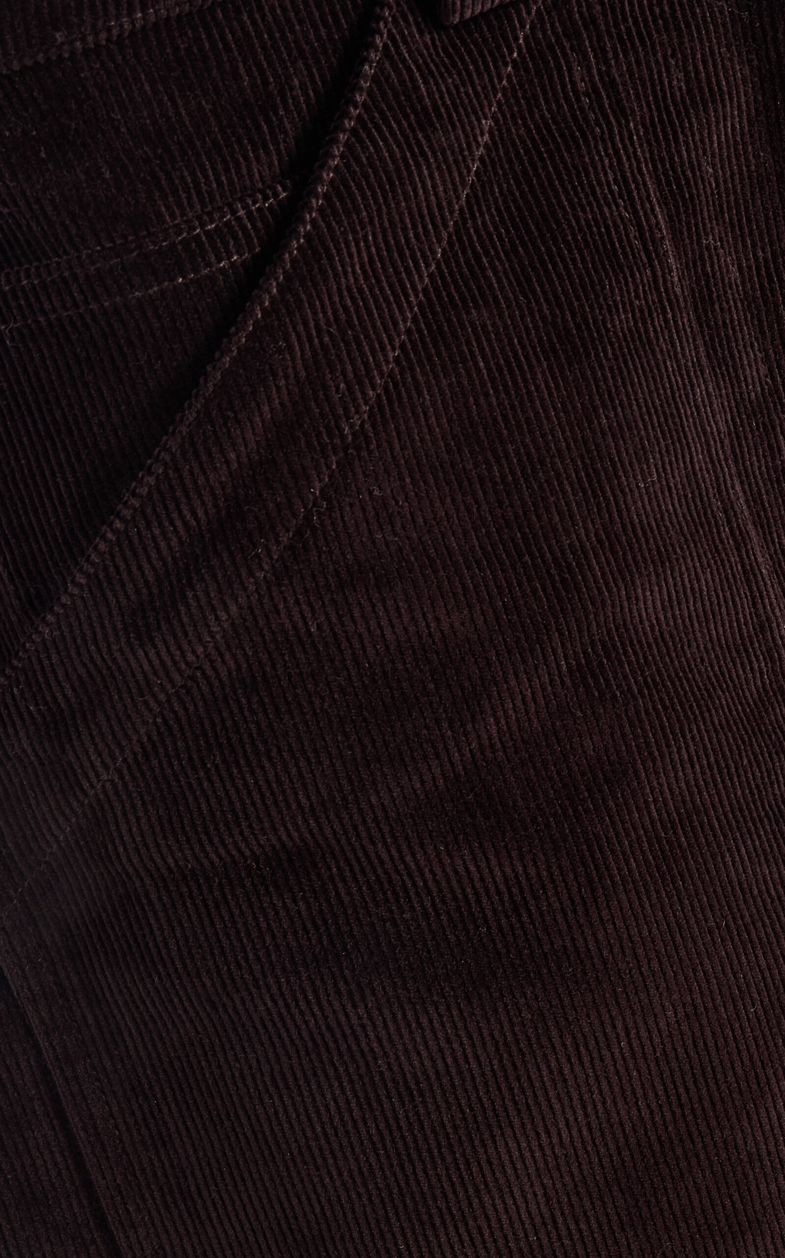 Cotton Corduroy Barrel Pants brown - 5