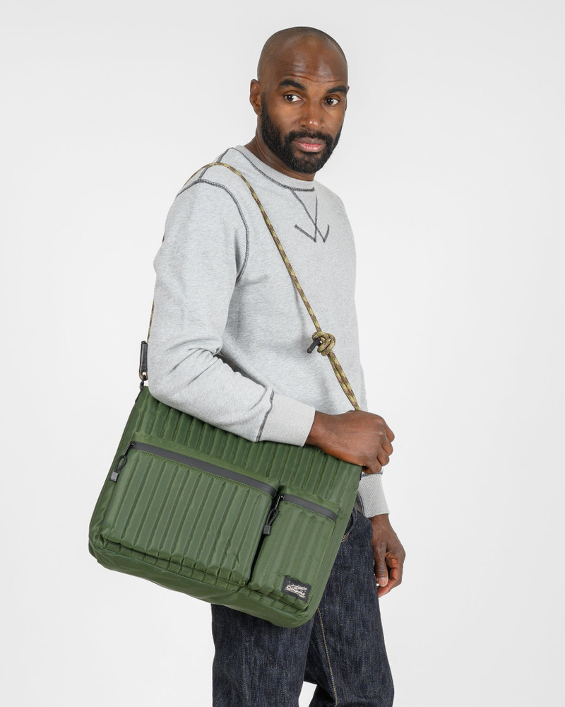 Iron Heart OGL ORIGINALE TECH MATERIAL MAX MILLIE BAG - GREEN outlook
