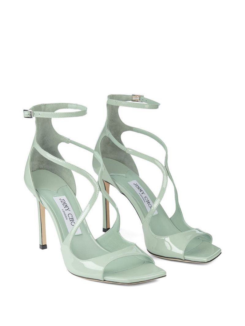 JIMMY CHOO Azia 95 strappy sandals outlook