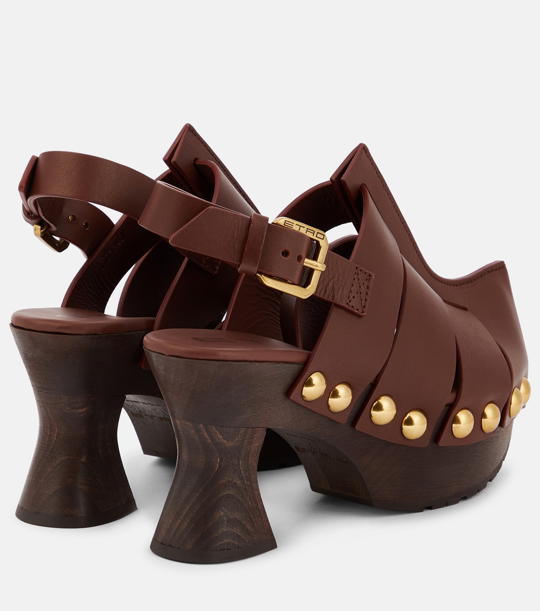 Leather clogs - 3