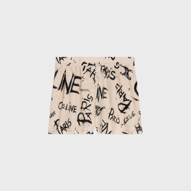 SHORTS IN CREPE DE CHINE 1