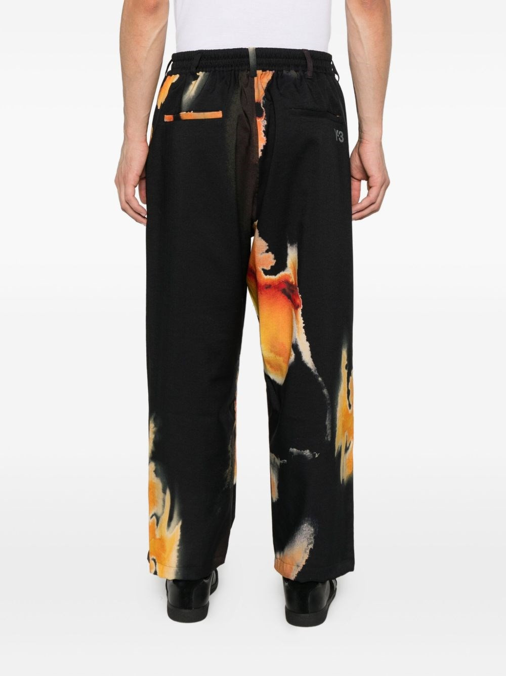 Jogger with printed paint - 4