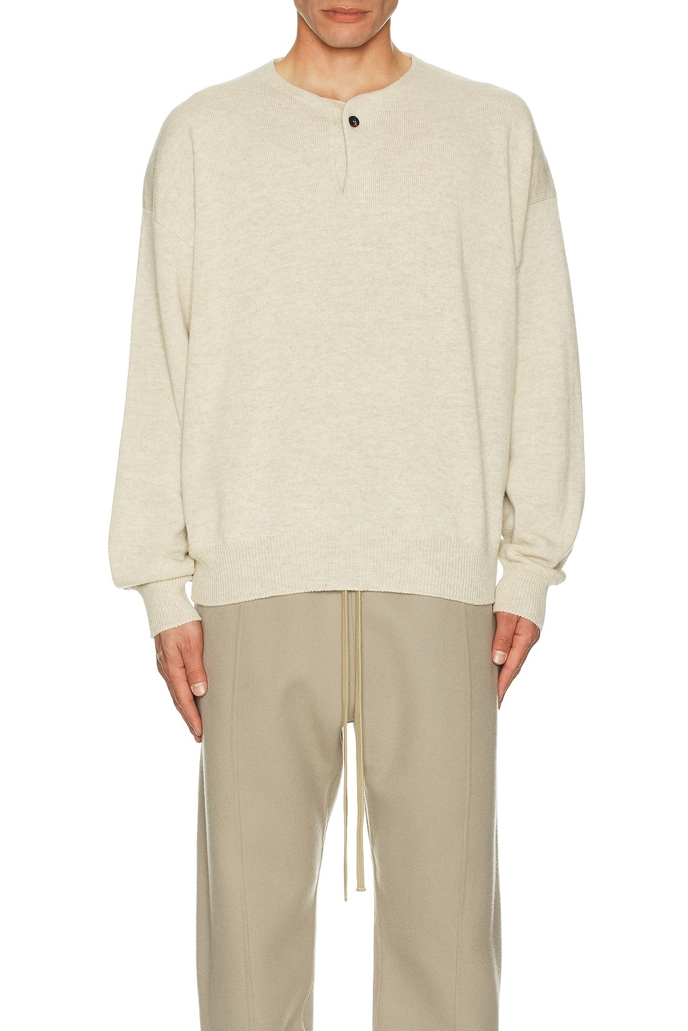 Fine Knit Henley - 4