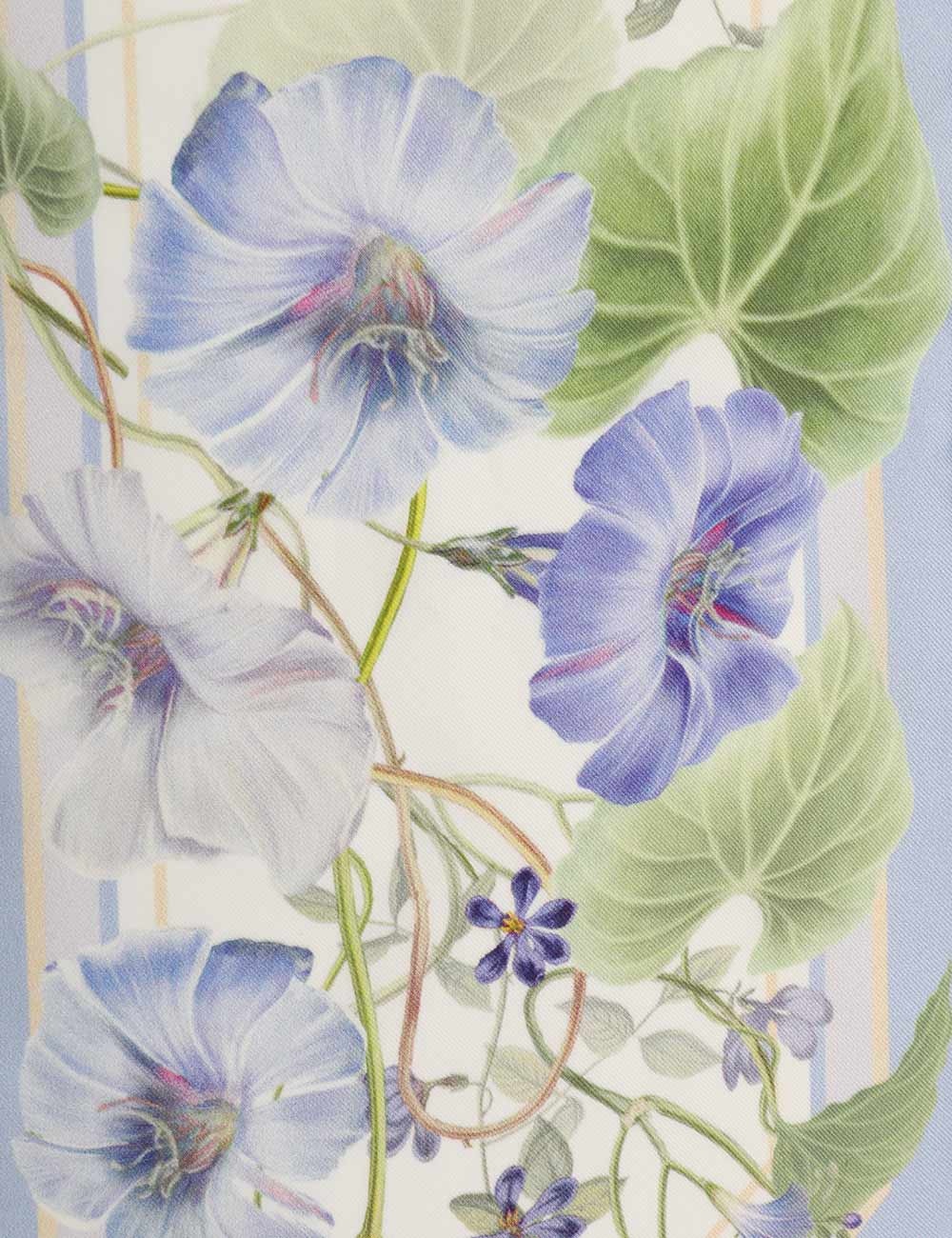 PRINTED SILK NECK SCARF - 3