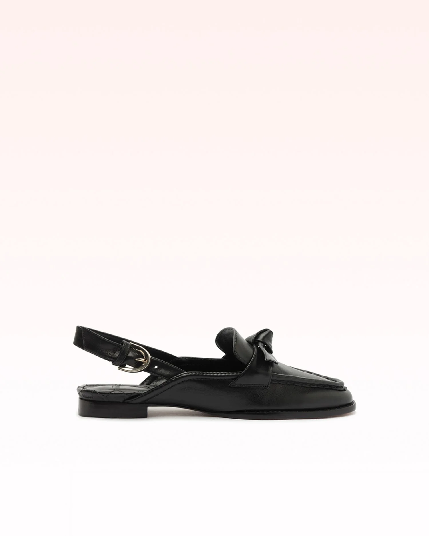 CLARITA SLING LOAFER BLACK - 1