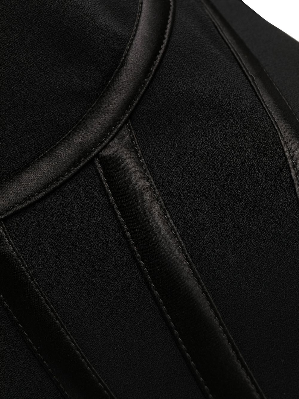 corset-style minidress - 8