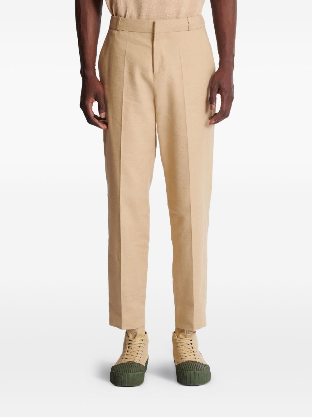 pressed-crease trousers - 3